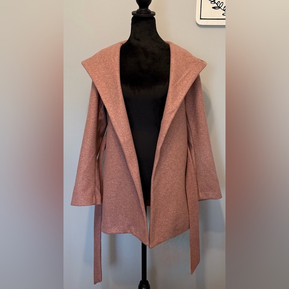 Only Trillion Belt Hoodie Coatigan Size Medium - Picture 2 of 5